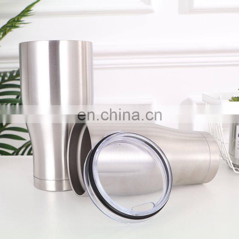 Hangzhou Watersy New Design 30 oz Double Wall Vacuum Stainless Steel Tumbler Cups Travel Coffee Mug