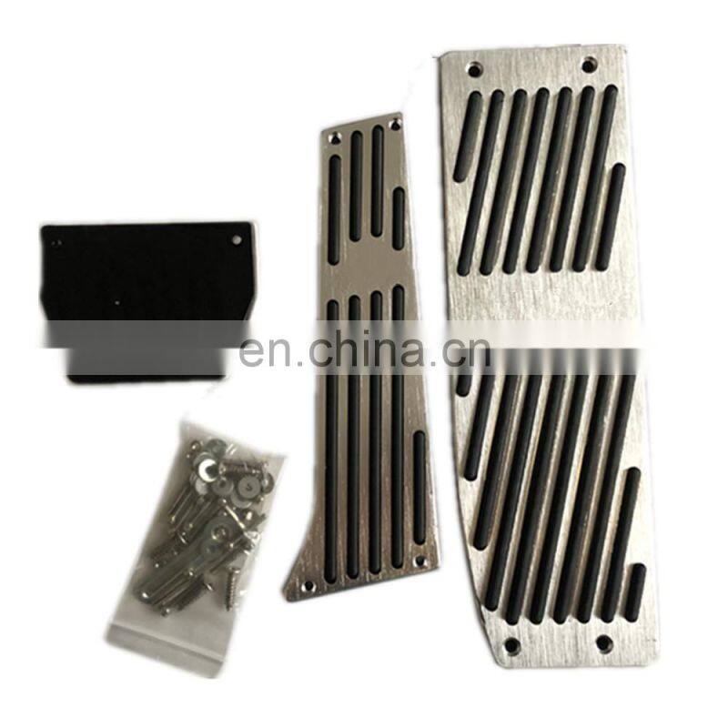 Car Foot Gas Rest Plate Cover Wholesale Auto Car Break Accelerator Pedals Brake Clutch Gas Oil Footrest Pedal Pad For Audi A4
