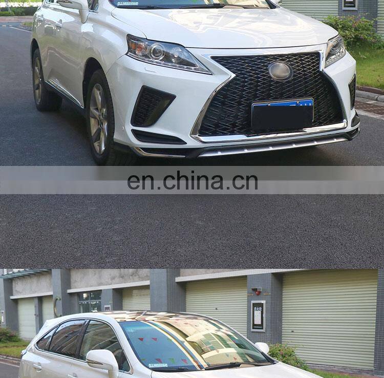 Runde Car Modification PP Material Old Lexus RX270 Upgrade New Style RX350 Front Rear Bumper For 09-14 Lexus RX270 Body Kit