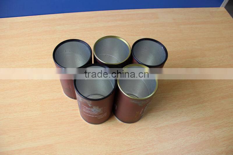 empty paper easy open tubes for baby milk powder