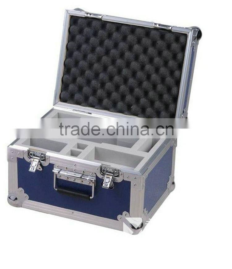 Handmade Aluminum Instrument Case with locks instrument carrying case