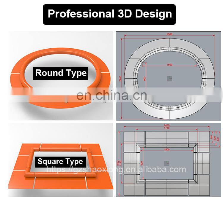 Hot Selling Inflatable Water Fill Tube Barriers Flood Water Barrier Dam for Home
