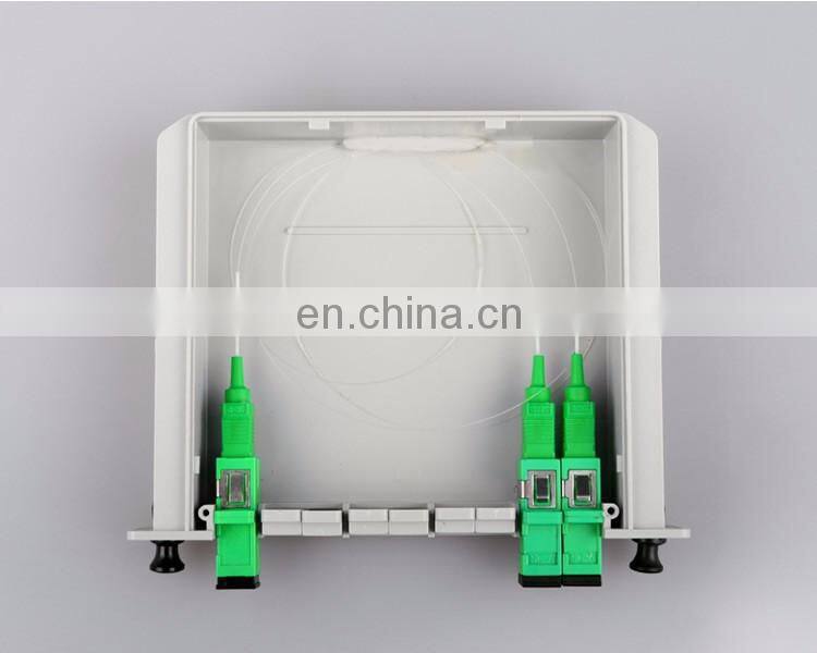 1*2 Way SC APC Card Plug-in Type GPON Passive Optical Splitter Coupler