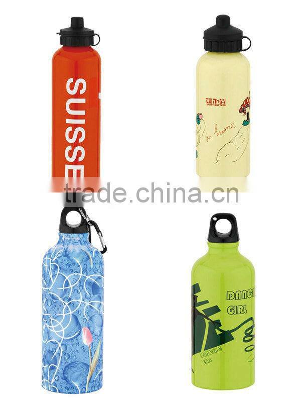 OEM aluminum sports water bottles
