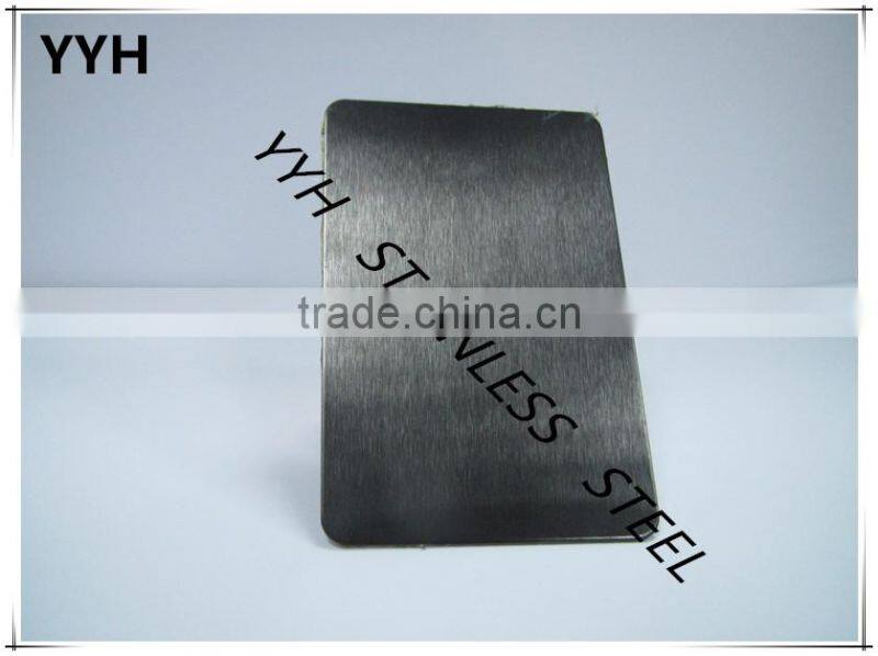 back lighted stainless steel sign 3d/mirror/brush