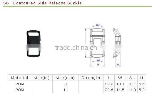 Wholesale plastic products dog pet collar buckle leashes hardware