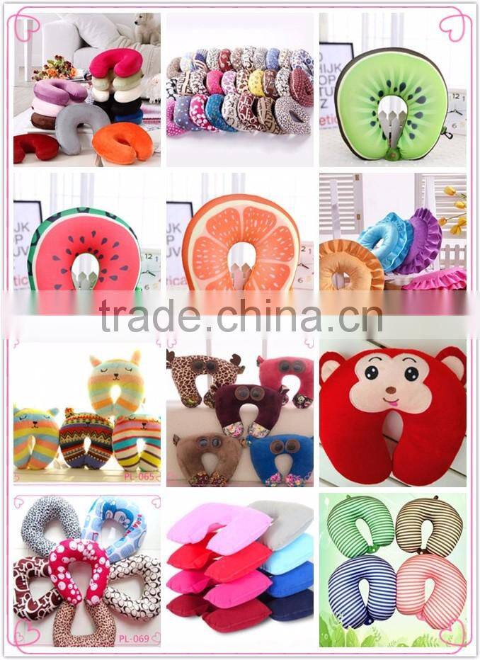 Lovely Memory Foam U-shape Neck Rest Pillow in Leopard Print