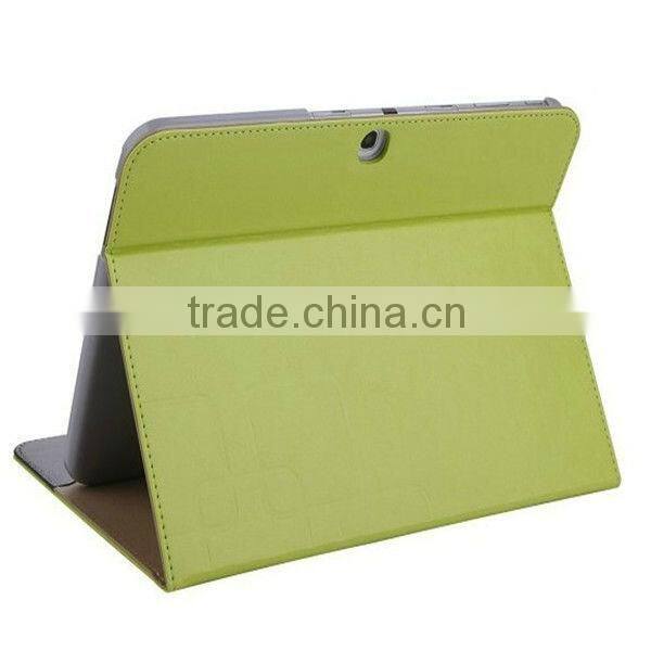 China Stand PU Leather Cover For Samsung Galaxy Tab 3 10.1 P5200 Cover