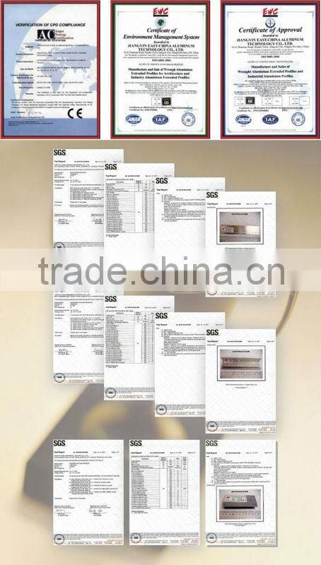 gold quality aluminum ladder extruded frame with competitive price