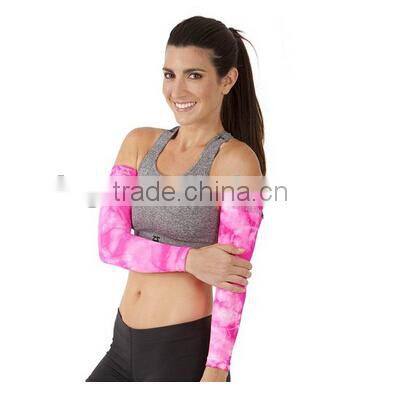 Knitted Spandex Sunblock Antibacterial Cycling Arm Sleeve