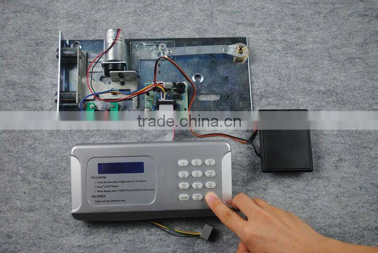 safe box LED display lock,key lock,home safe lock,combination lock for lockers