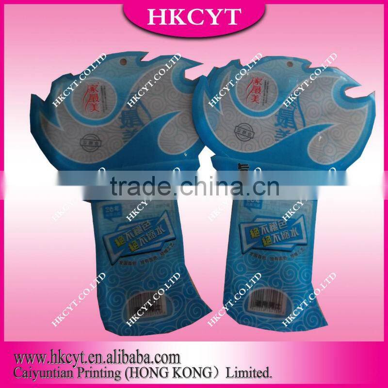 China supllier accept customized shape plastic bags