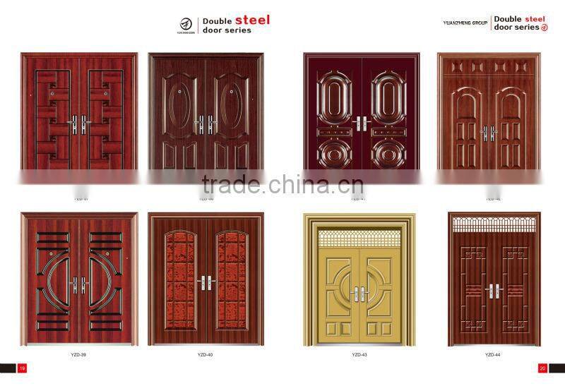 hot sell design secuirty ddouble door