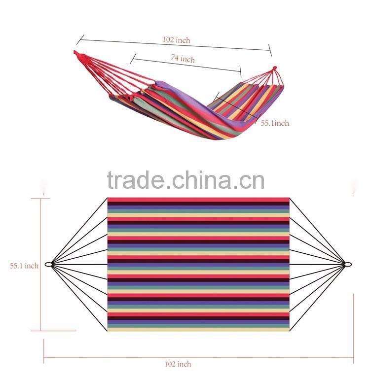 Cheap Outdoor Folding Hammock Chair Hanging Swing Lounge Canvas Hammock Camping