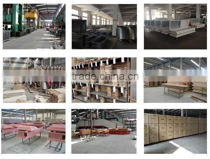 18H4004 nice quality Amercian coffin steel casket