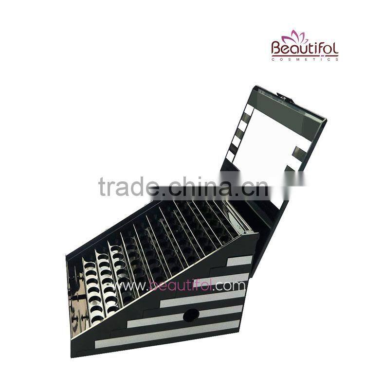 GMP / REACH passed factory makeup cosmetics packaging , plastic cosmetic eyeshadow package , eyeshadow packaging