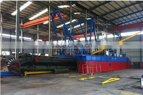 18 inch water jet boat/gold dredger with sand suction pump