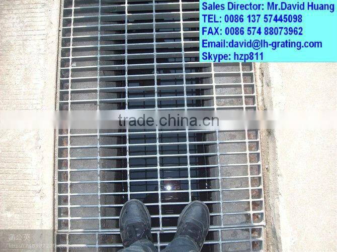 galvanized outdoor metal grating, galvanized drain grating cover