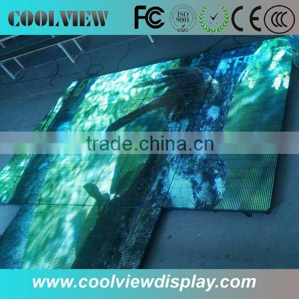 P25 CE ROHS certificate led dancing floor display