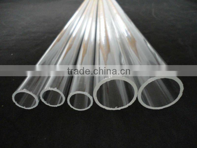 Clear acrylic round tube