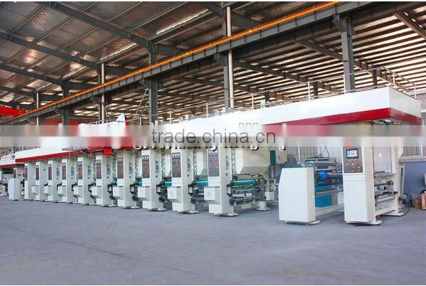 2016 Newest Type 4 Color Rotogravure Printing Machine