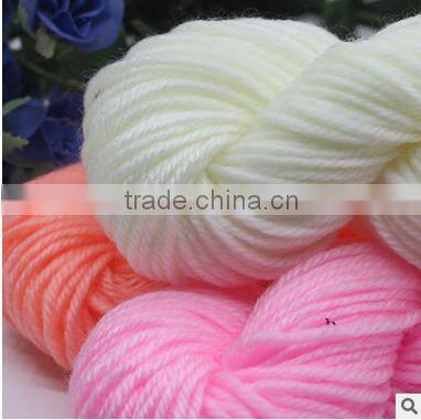 Handknitting skein yarn 100%cotton/acrylic 21S for art hand toys