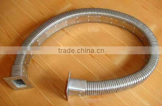 large diameter machine flexible metal braided ptfe hose
