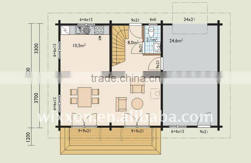 outdoor wooden house