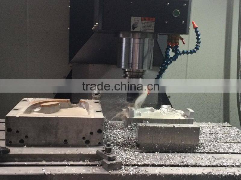 automatic blow mould 3 cavity / deflashing blow mold for hdpe detergent bottle