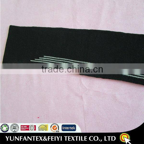 2015 latest Italy design pattern COTTON garment assessory Cuff Rib Hem Rib Polo Collar Kitted Rib