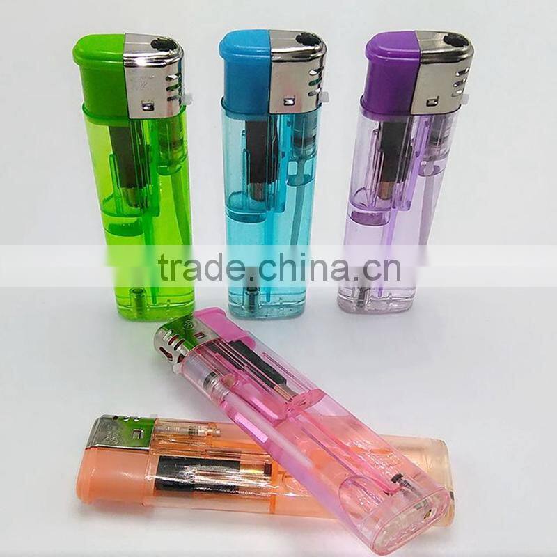 Colored cheap disposable lighter gas refill valve