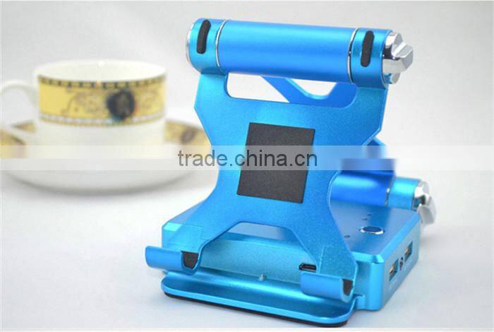 Universal 10000mAh stand holder power bank for tablet