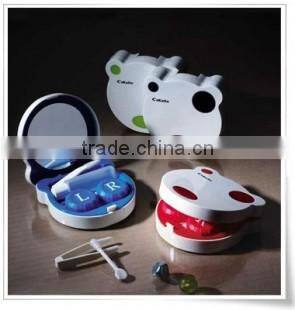funny eyes cute contact lens case