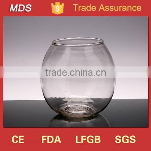 Hand blown glass hanging micro landscape bottle flower vase