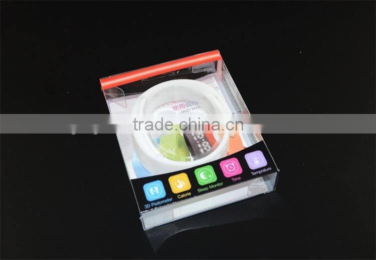 3D Calorie Pedometer USB Silicon Wristband Smart Watch with Sleep Monitor