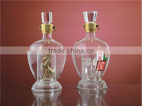 Top Quality Best Price OEM Accepted 480Ml Glass Liquor Bottles