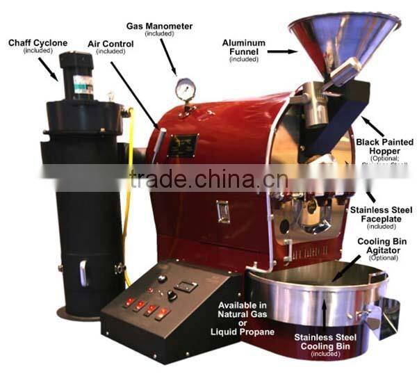 10kg gas coffee roaster