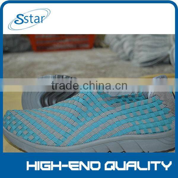 men fashion casual shoes 2014 pure hand woven shoes simple structure hand kintting shoes