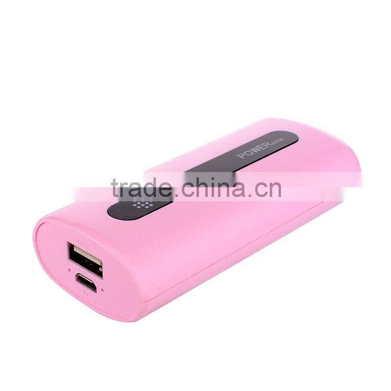 2015 New design portable charger 5200mah