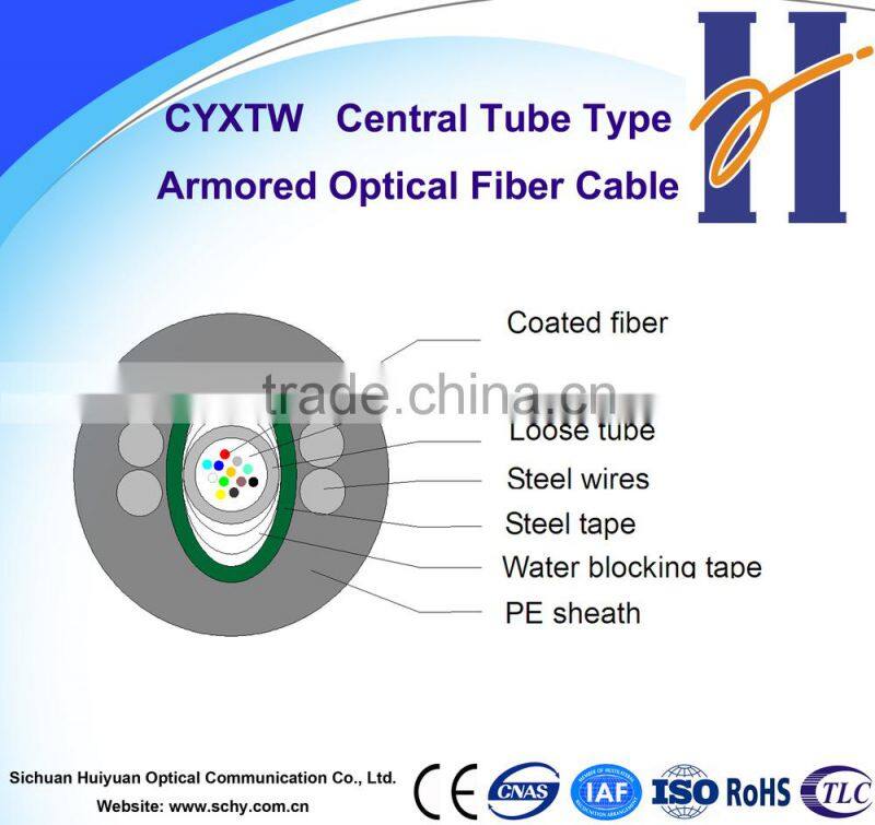 Unitube Light-armored Fiber Optic Cable (GYXS/GYXTW)