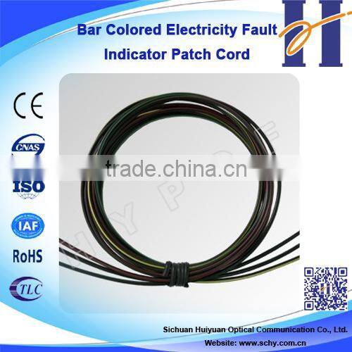 Bar Colored Electricity Fault Indicator Patch Cord Fiber Optic Cable