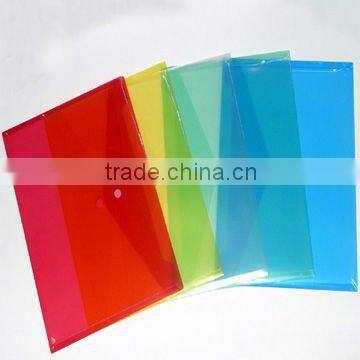 plastic file folder/L shaped folder