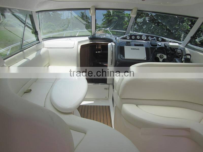 waterwish QD 36 fiberglass luxury pleasure yacht boat