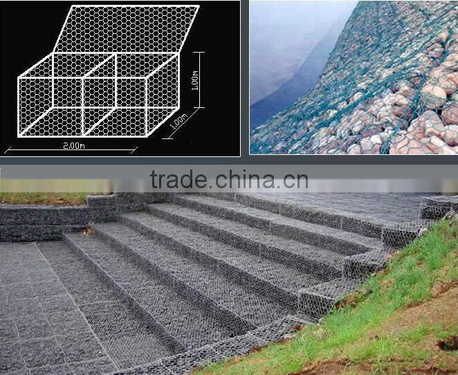 hot dip galvanizing gabion mesh,Hexagonal wire mesh