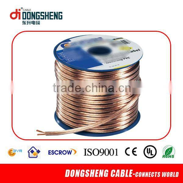 High quality TC Speaker cable / 2 core round speaker wire