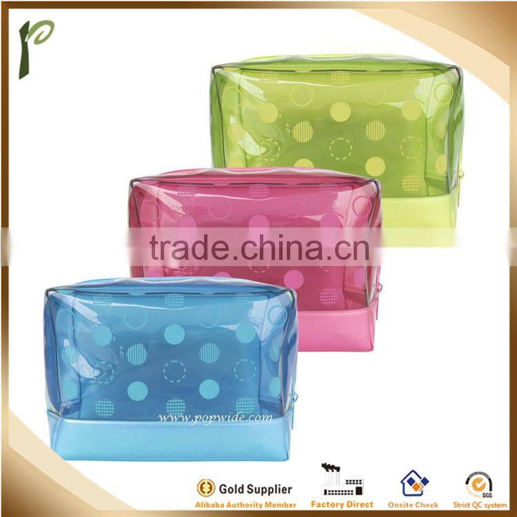Popwide 2015 New Arrival PVC Transparent Cheap packing bag