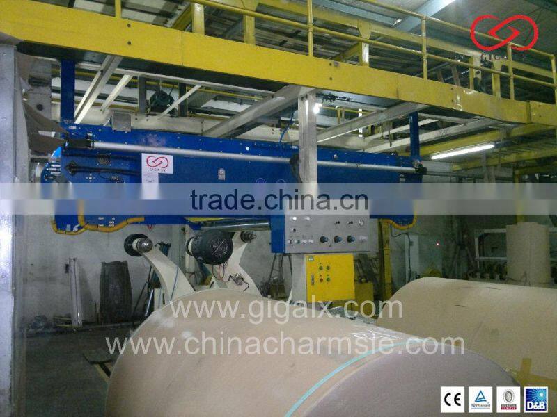 GIGA LXC-AS Automatic Splicer With Mill Roll Stand for Cardboard Making Machine