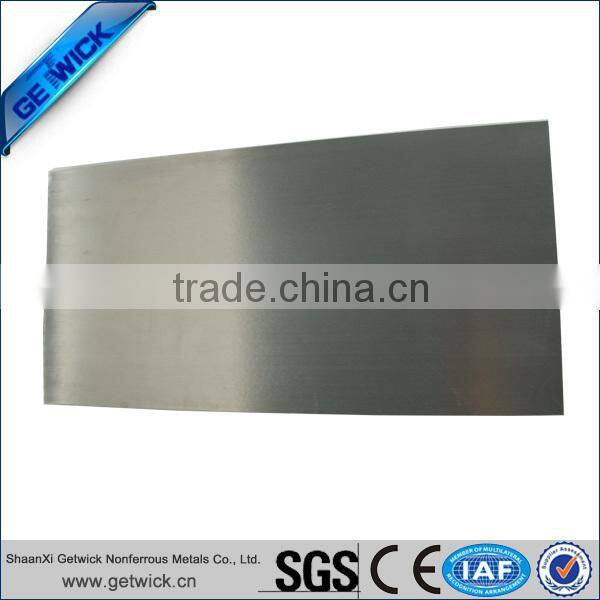 99.95% prue Tungsten sheet/plate metal for sale