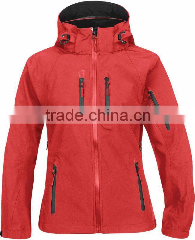 Softshell Plaid Hooded Jacket