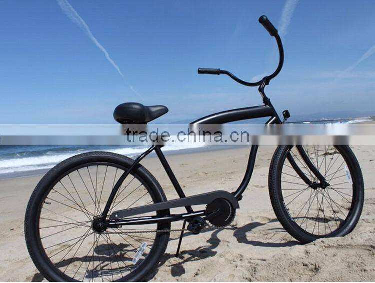 28inch mens Black beach cruiser KB-BC-Z24